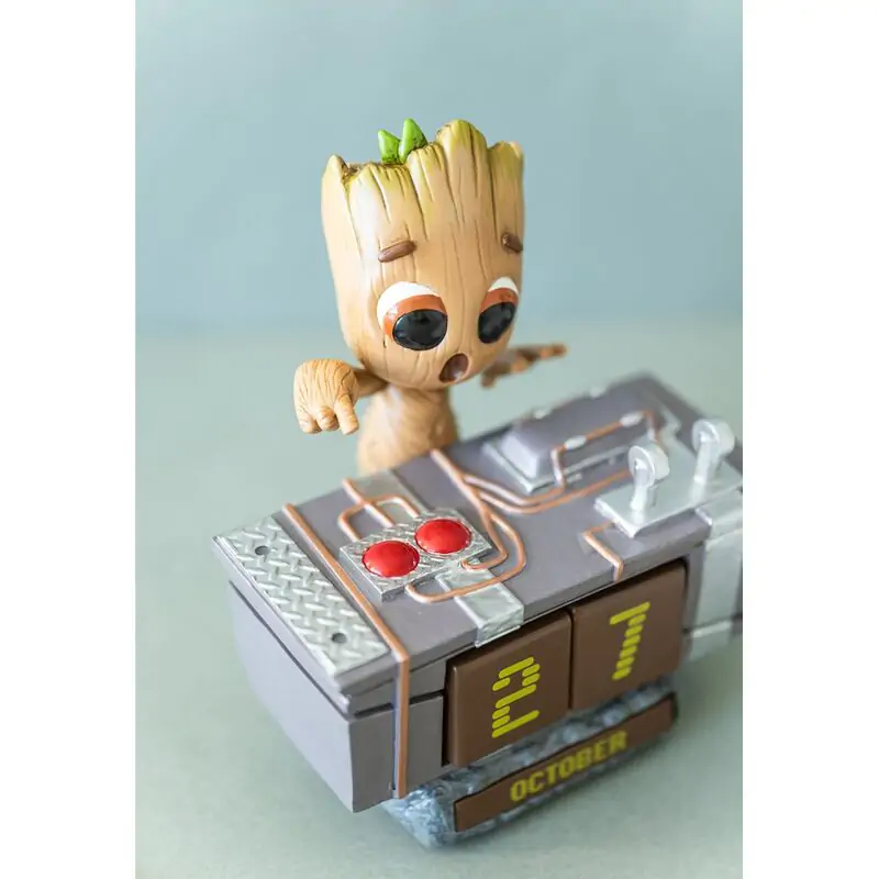 Marvel Guardians of the Galaxy Groot Death Button 3D večni koledar fotografija izdelka