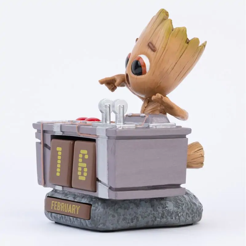 Marvel Guardians of the Galaxy Groot Death Button 3D večni koledar fotografija izdelka