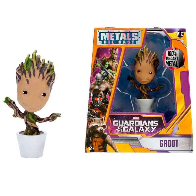 Marvel Guardians of the Galaxy Groot Metalfigs figura 10 cm fotografija izdelka