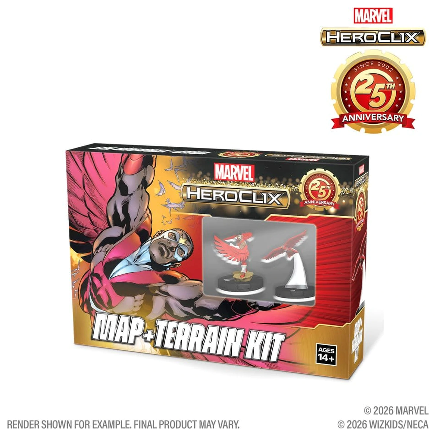 Marvel HeroClix: komplet mape in terena za 25. obletnico fotografija izdelka