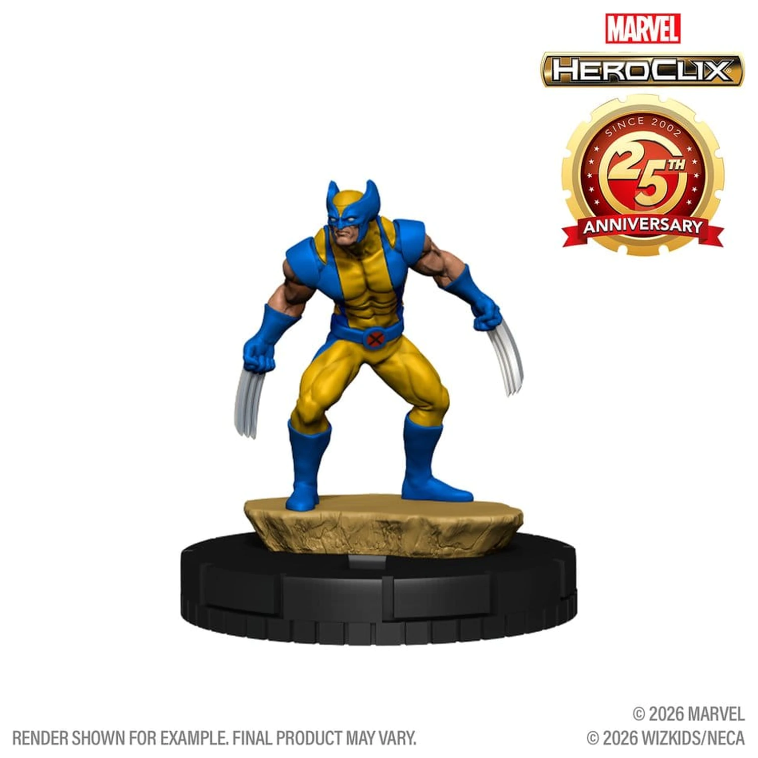 Marvel HeroClix: 25th Anniversary Retail Chase ojačevalec fotografija izdelka
