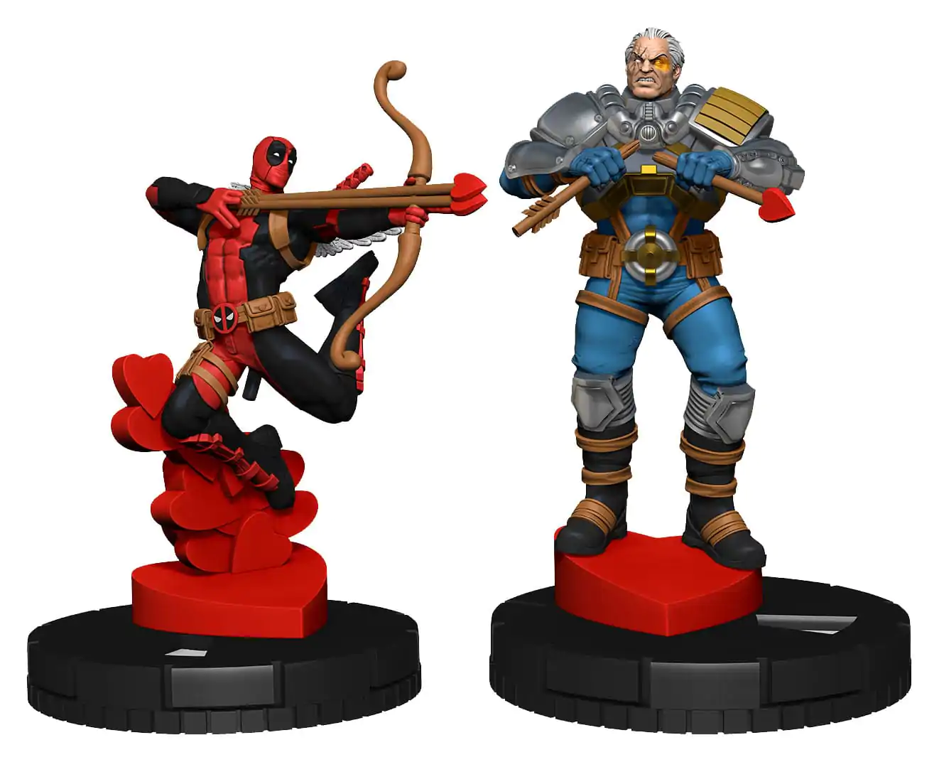 Marvel HeroClix Iconix: Cupid Deadpool in Cable figurica fotografija izdelka