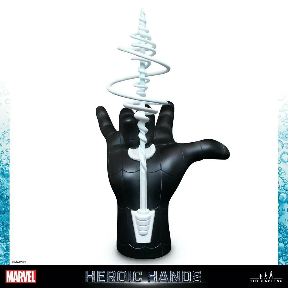 Marvel Heroic Hands kip v naravni velikosti #1B Spider-Man Black Suit 26 cm fotografija izdelka