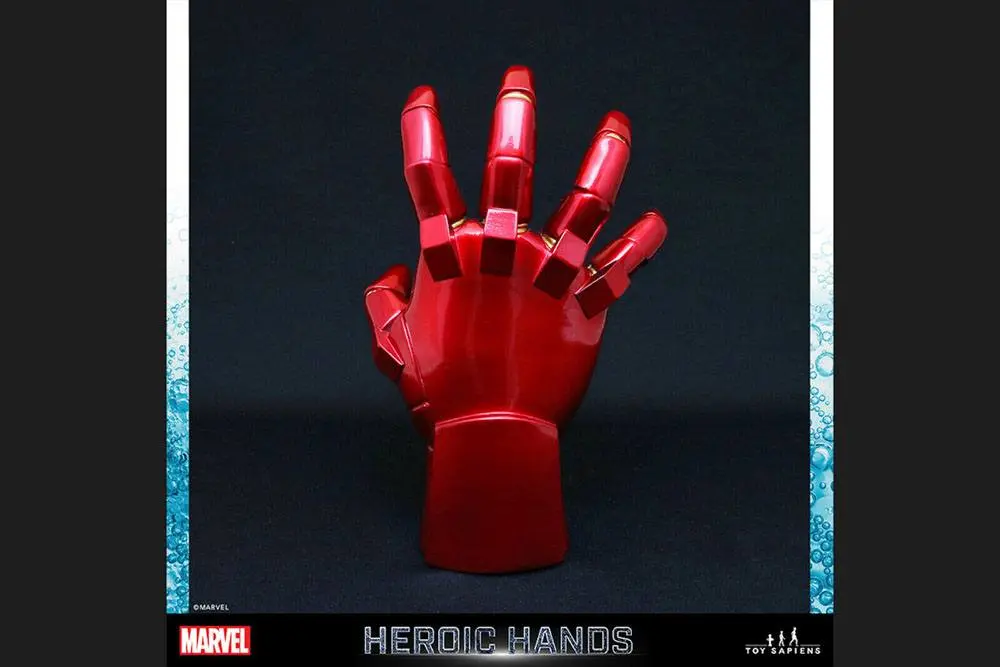 Marvel Heroic Hands Kip v naravni velikosti #2A Iron Man 23 cm fotografija izdelka