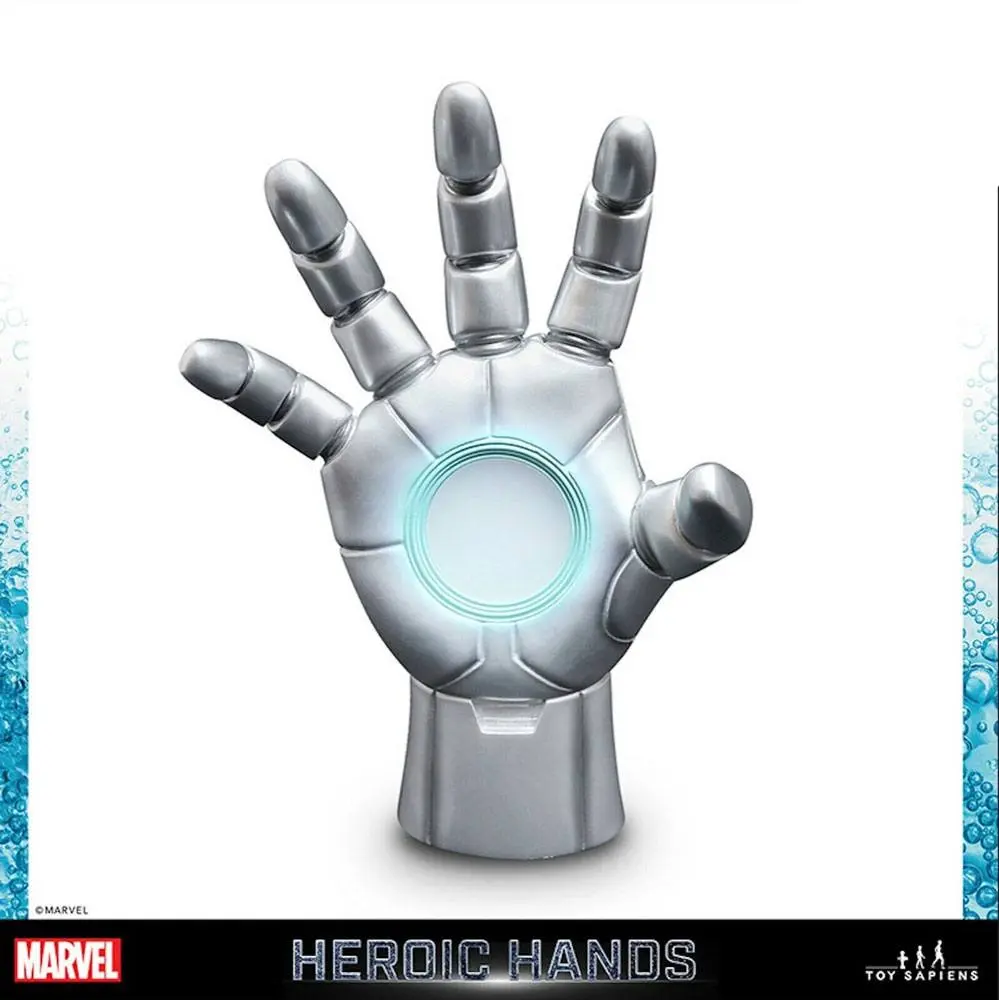 Marvel Heroic Hands Life-Size Kip #2C Iron Man Grey Armor 23 cm fotografija izdelka