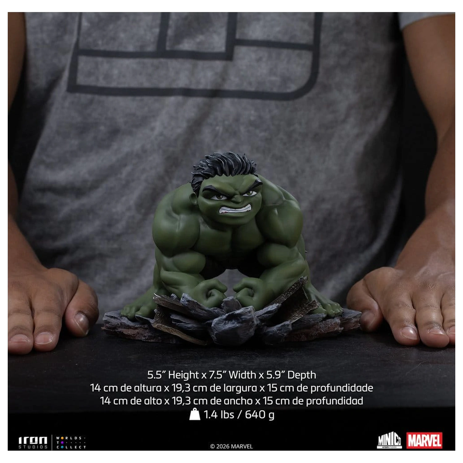 Marvel Hulk Brand New Day Minico Mini Figura Hulk 14 cm fotografija izdelka
