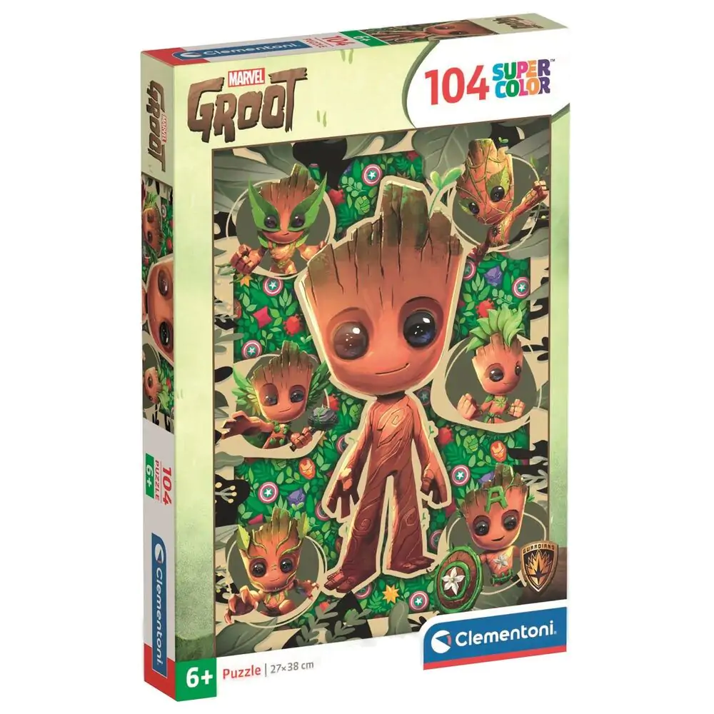Marvel I Am Groot sestavljanka 104 kosi fotografija izdelka