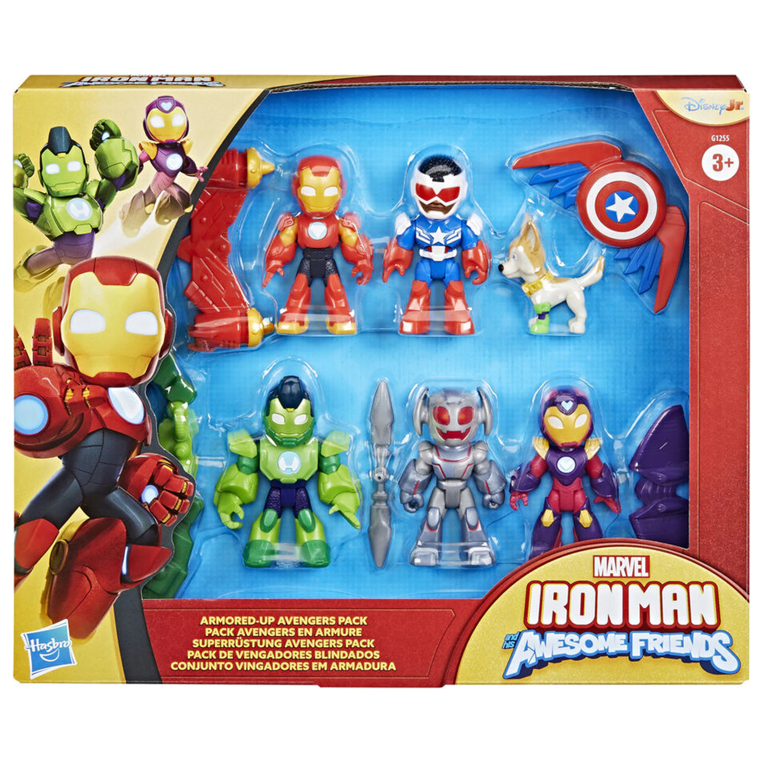 Marvel Iron Man And His Awesome Friends paket 6 figur 7 cm fotografija izdelka