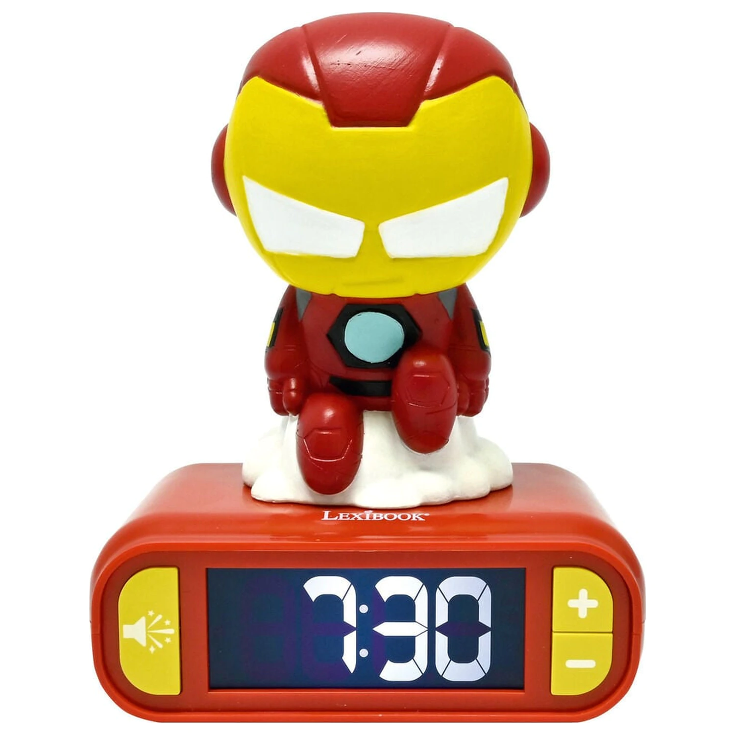 Marvel Iron Man budilka z nočno lučko fotografija izdelka