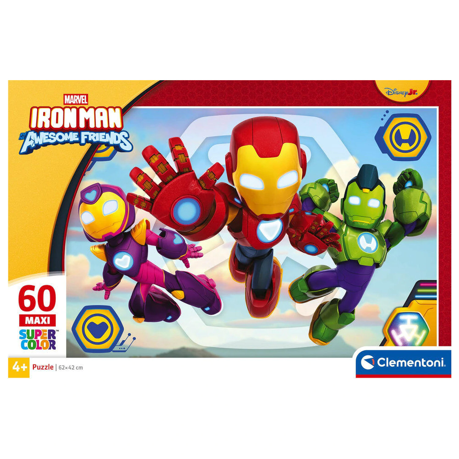 Marvel Iron Man maxi puzzle, 60 kosov fotografija izdelka