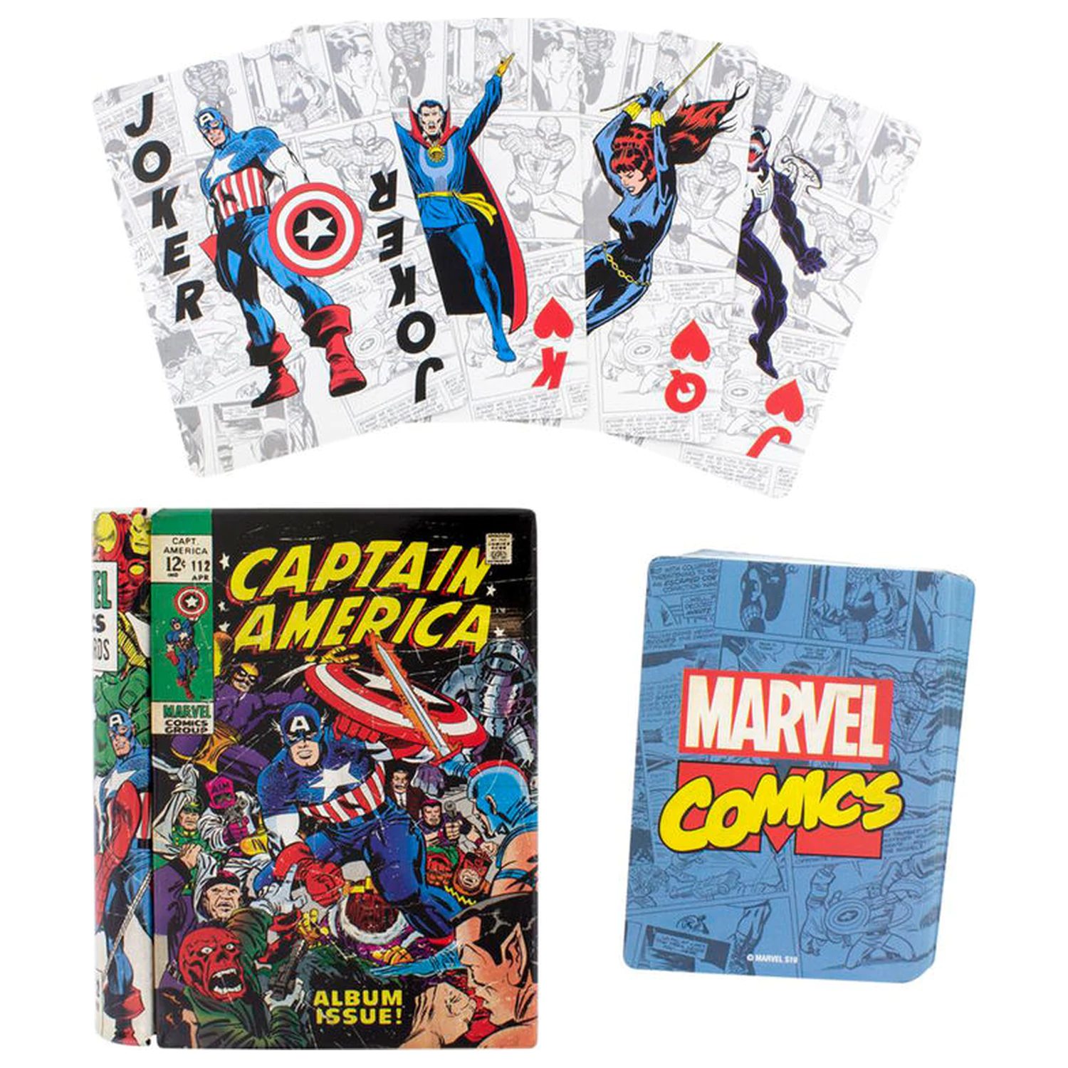 Komplet kartic Marvel fotografija izdelka