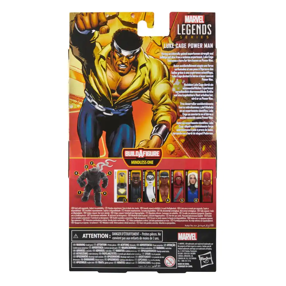 Marvel Knights Marvel Legends Akcijska Figura Luke Cage Power Man (BAF: Mindless One) 15 cm fotografija izdelka