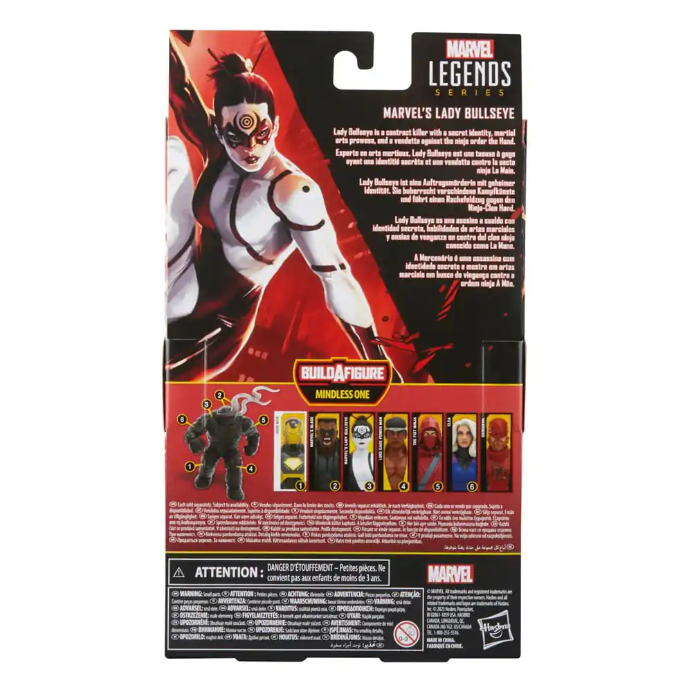 Marvel Knights Marvel Legends Akcijska Figura Marvel's Lady Bullseye (BAF: Mindless One) 15 cm fotografija izdelka