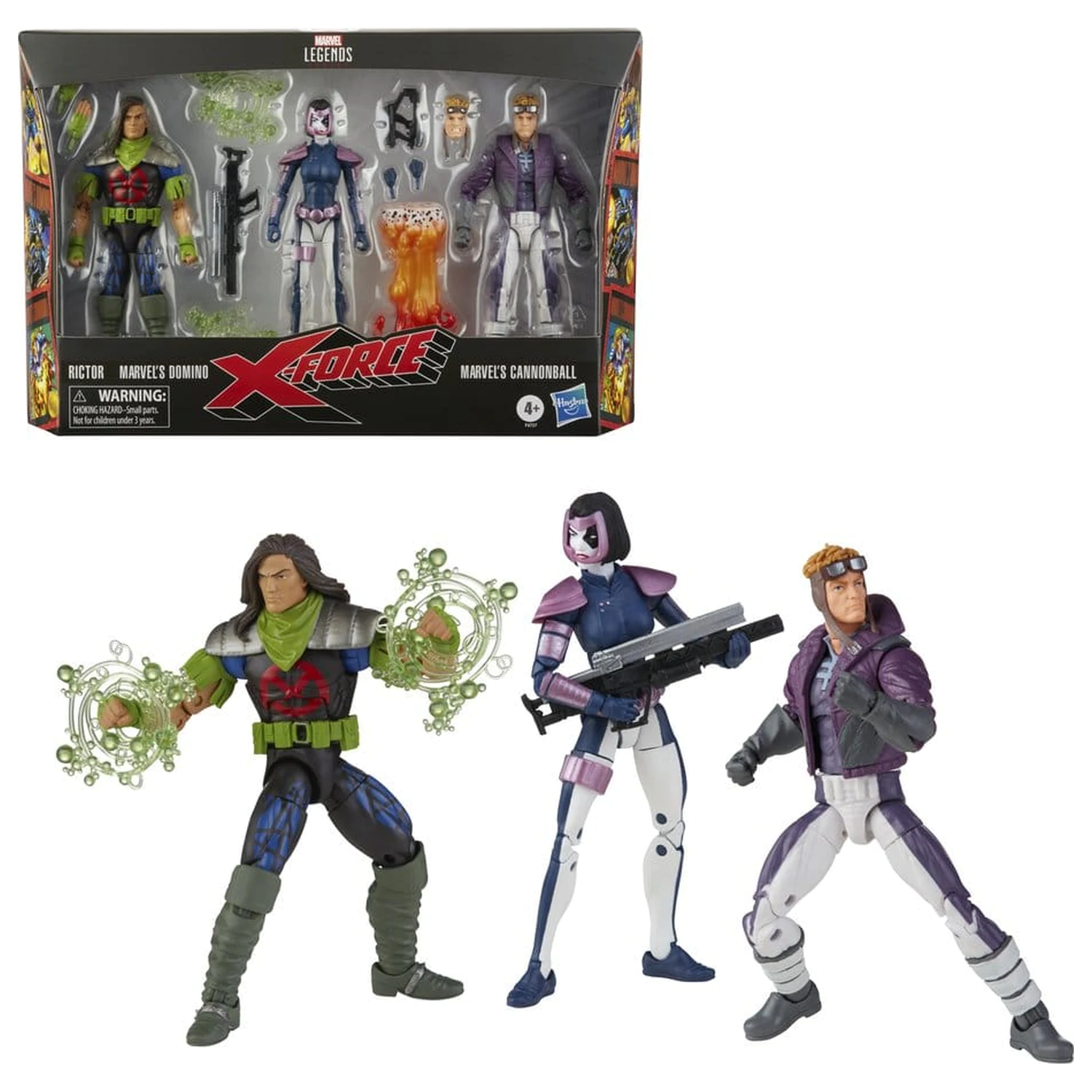 Marvel Legends akcijska figura 3-paket X-Force 15 cm fotografija izdelka