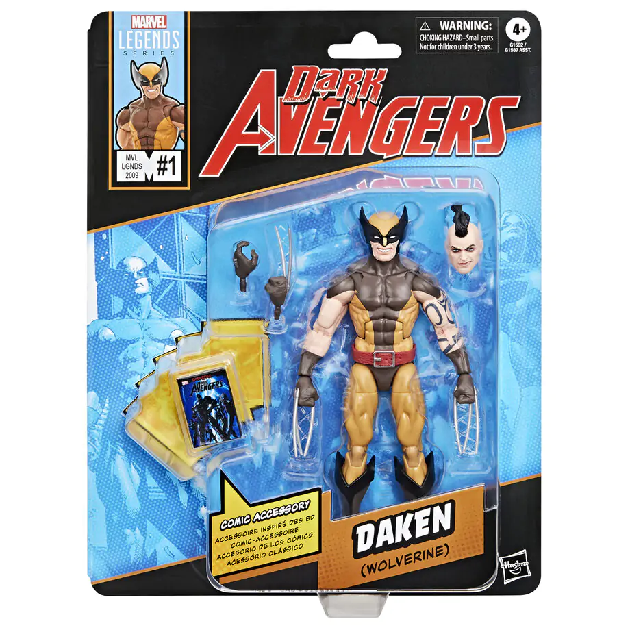 Marvel Legends Dark Avengers Daken Wolverine figura 15 cm fotografija izdelka