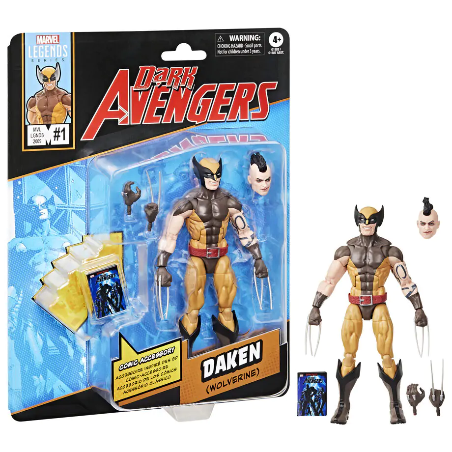 Marvel Legends Dark Avengers Daken Wolverine figura 15 cm fotografija izdelka