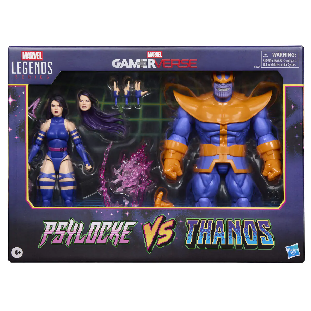 Marvel Legends Gameverse Psylocke proti Thanos komplet 2 figuri 15 cm fotografija izdelka