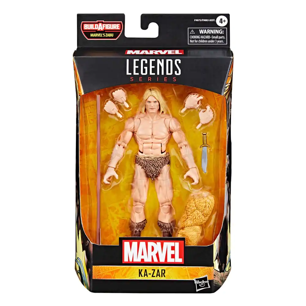 Akcijska figura Marvel Legends Ka-Zar (BAF: Marvel's Zabu) 15 cm fotografija izdelka