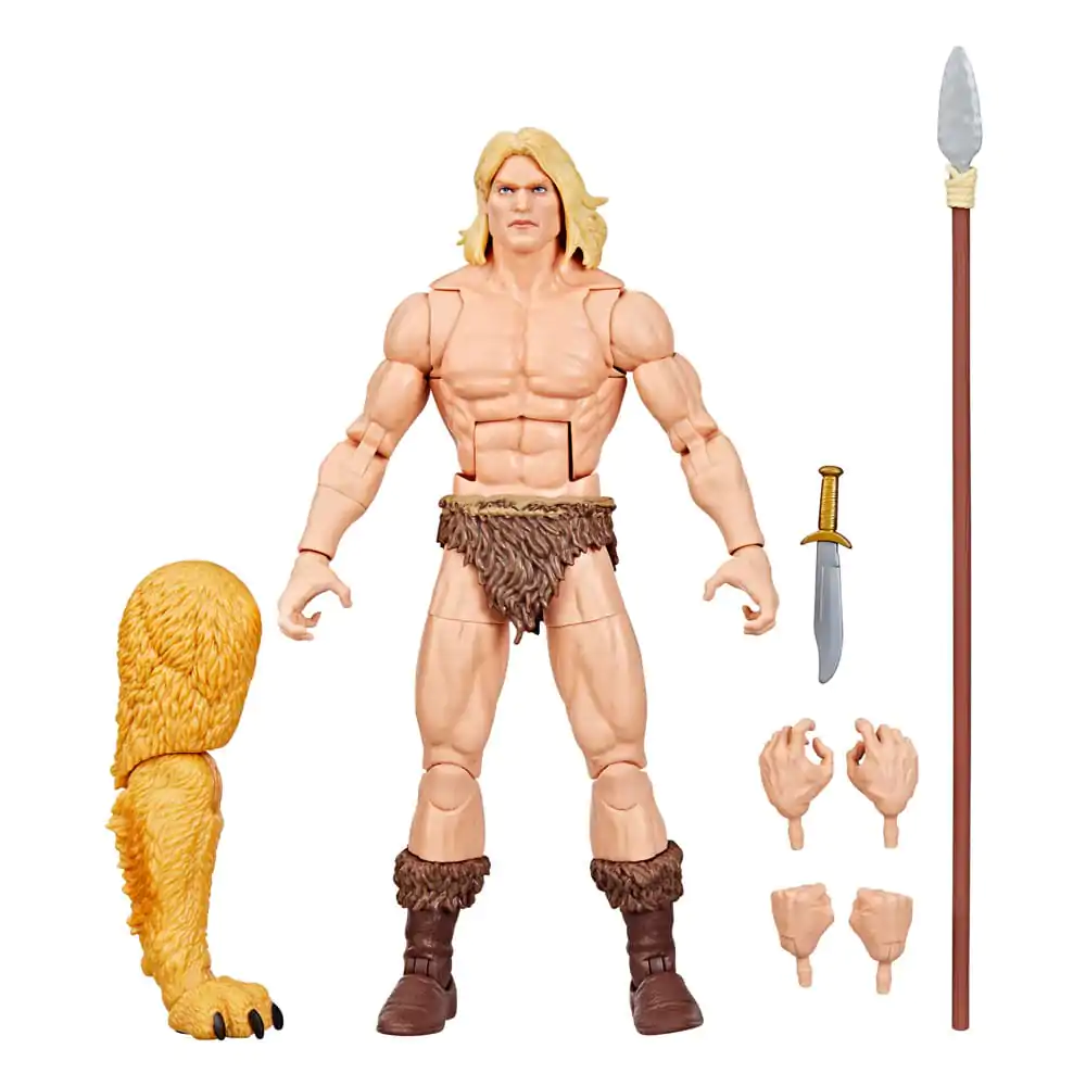 Akcijska figura Marvel Legends Ka-Zar (BAF: Marvel's Zabu) 15 cm fotografija izdelka