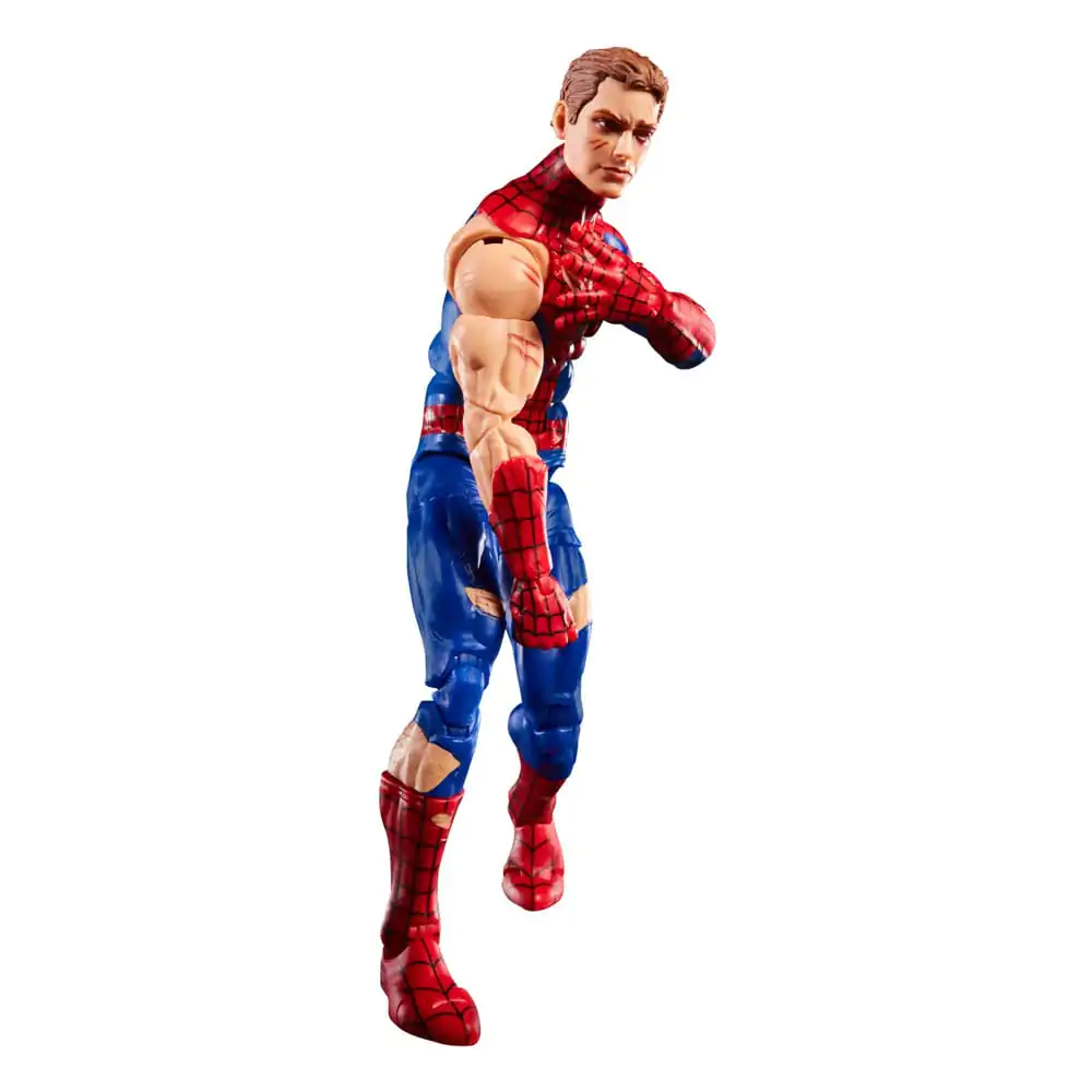 Marvel Legends Magic: The Gathering akcijska figura Battle-Damaged Spider-Man (plus ekskluzivna folijska kartica) 15 cm fotografija izdelka