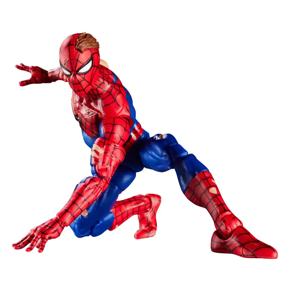Marvel Legends Magic: The Gathering akcijska figura Battle-Damaged Spider-Man (plus ekskluzivna folijska kartica) 15 cm fotografija izdelka