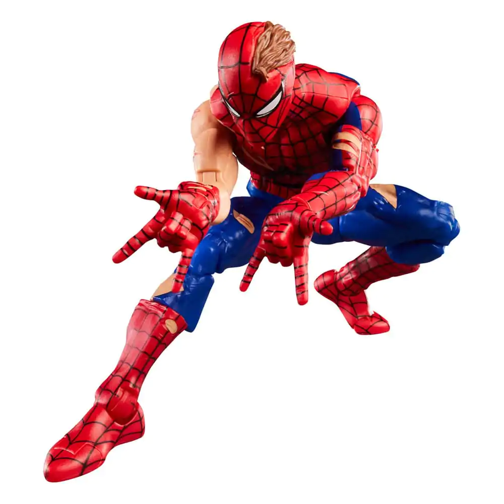 Marvel Legends Magic: The Gathering akcijska figura Battle-Damaged Spider-Man (plus ekskluzivna folijska kartica) 15 cm fotografija izdelka