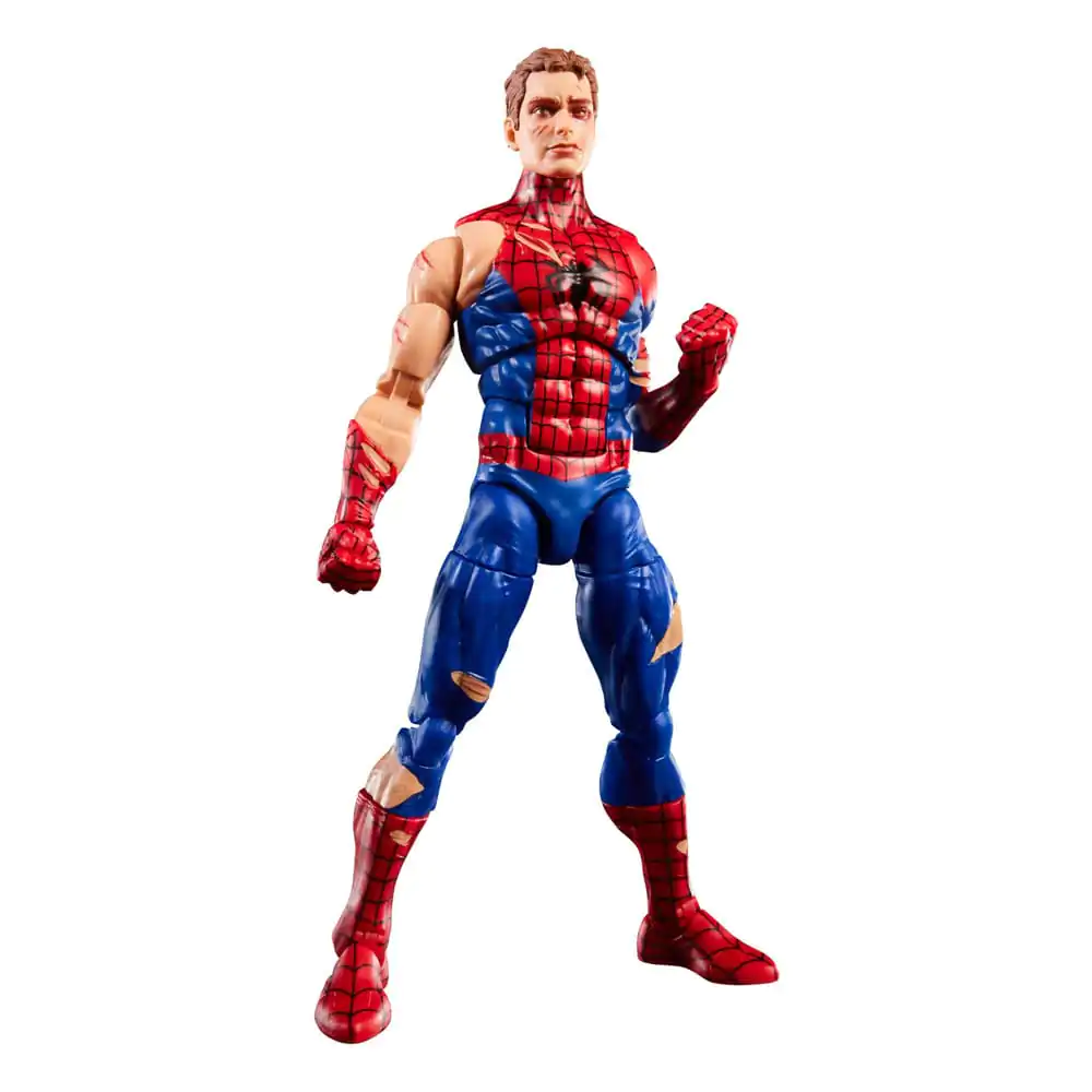 Marvel Legends Magic: The Gathering akcijska figura Battle-Damaged Spider-Man (plus ekskluzivna folijska kartica) 15 cm fotografija izdelka