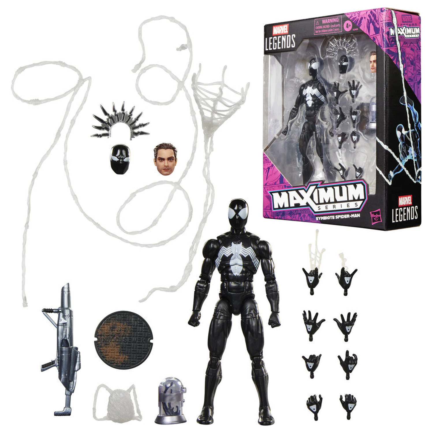 Marvel Legends Maximum Series Symbiote Spider-man Marvel figura 15cm fotografija izdelka
