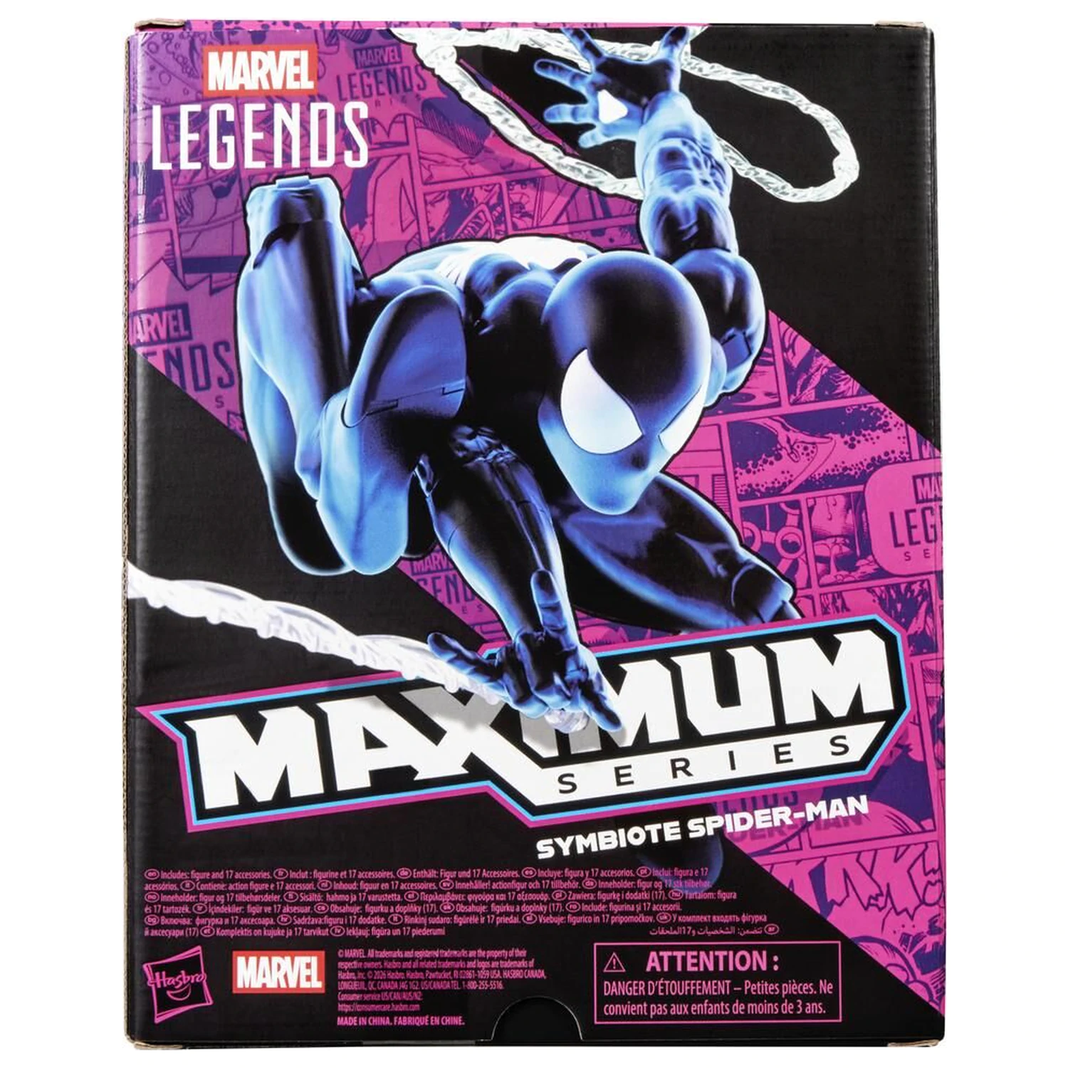 Marvel Legends Maximum Series Symbiote Spider-man Marvel figura 15cm fotografija izdelka