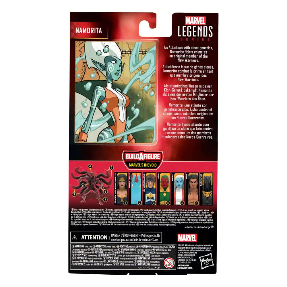 Marvel Legends Akcijska Figura Namorita (BAF: Marvel's The Void) 15 cm fotografija izdelka
