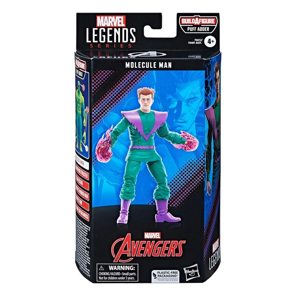 Marvel Legends akcijska figura Puff Adder BAF: Molecule Man 15 cm fotografija izdelka