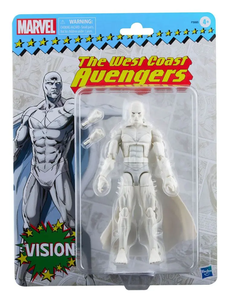 Marvel Legends Retro Collection Series akcijska figura 2022 Vision (The West Coast Avengers) 15 cm fotografija izdelka