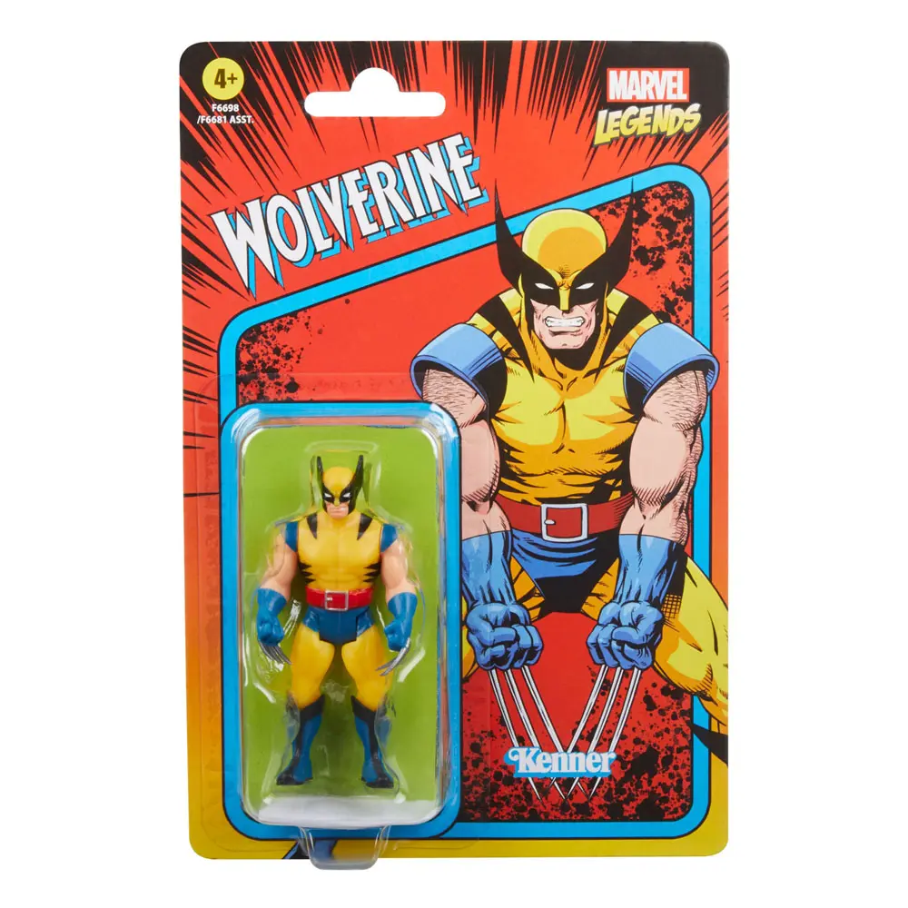 Marvel Legends Retro Collection Akcijska figura Wolverine 10 cm fotografija izdelka