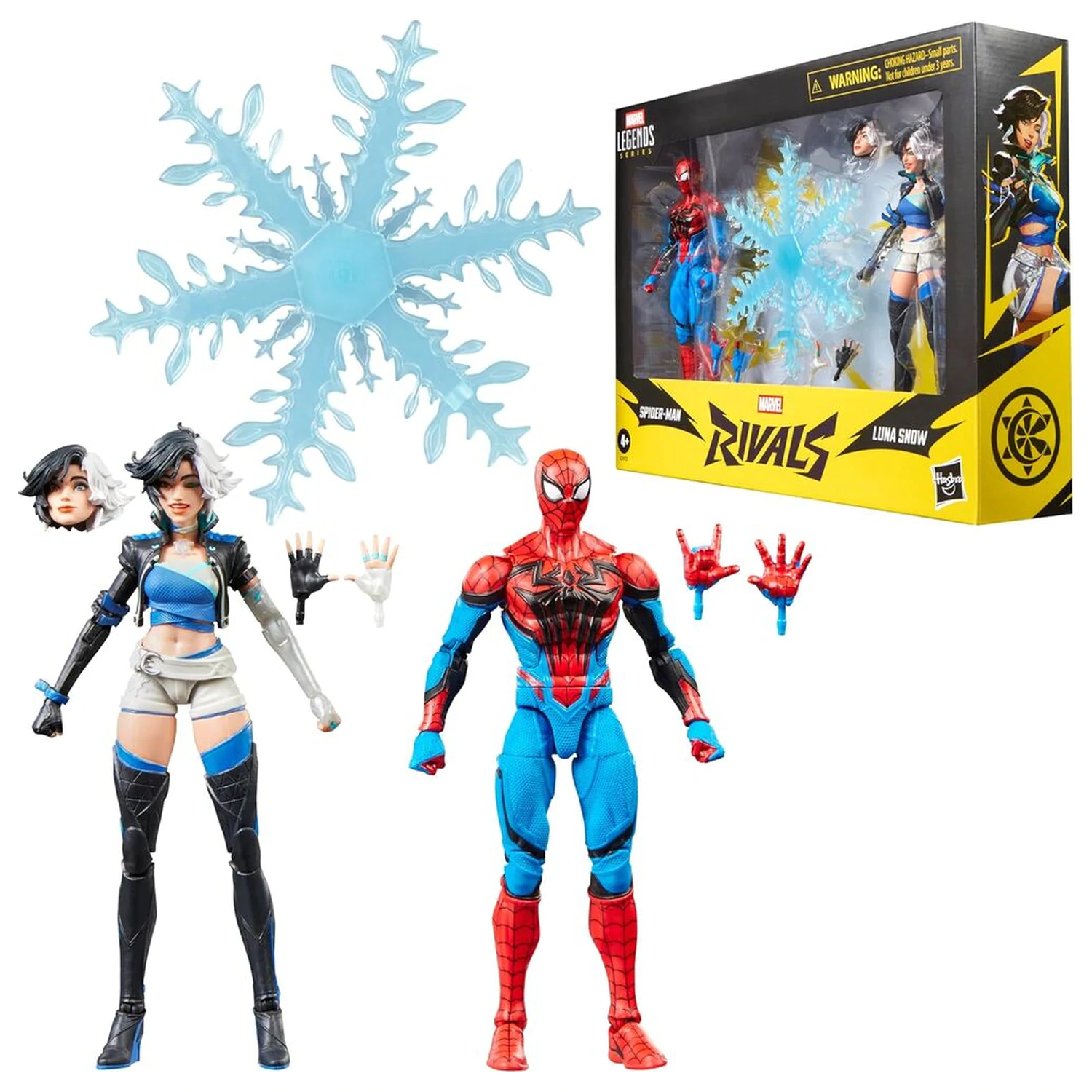 Marvel Legends Rivals Spider-Man & Luna Snow figura 15 cm fotografija izdelka