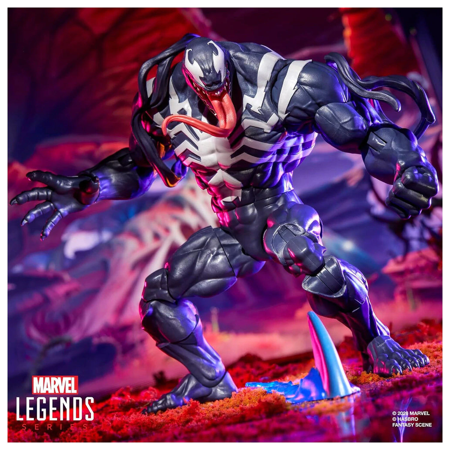 Marvel Legends Rivals Venom & Jeff the Land Shark figura 15 cm fotografija izdelka