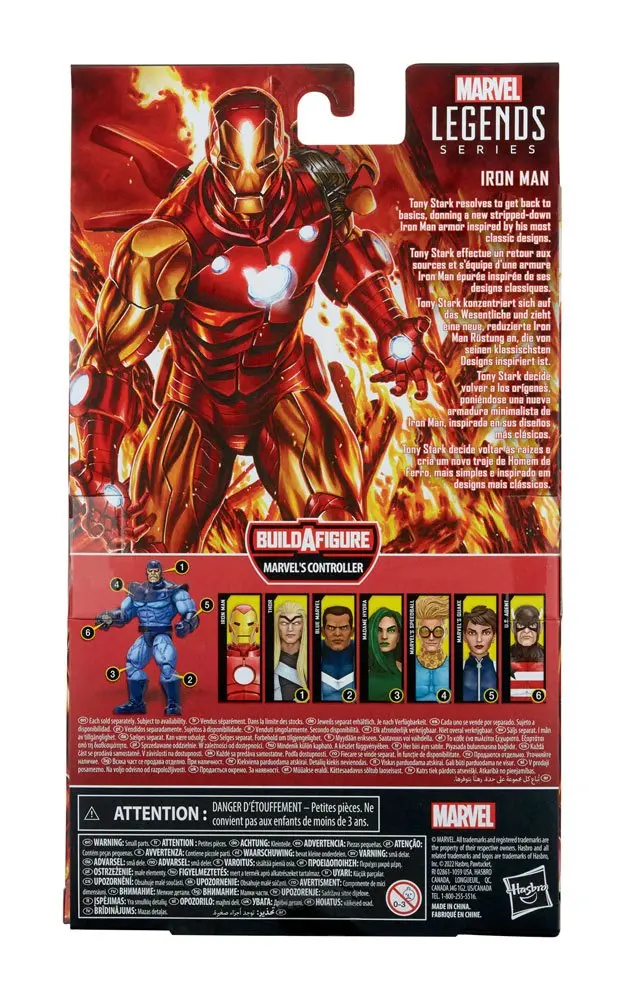 Marvel Legends Series akcijska figura 2022 Iron Man 15 cm fotografija izdelka