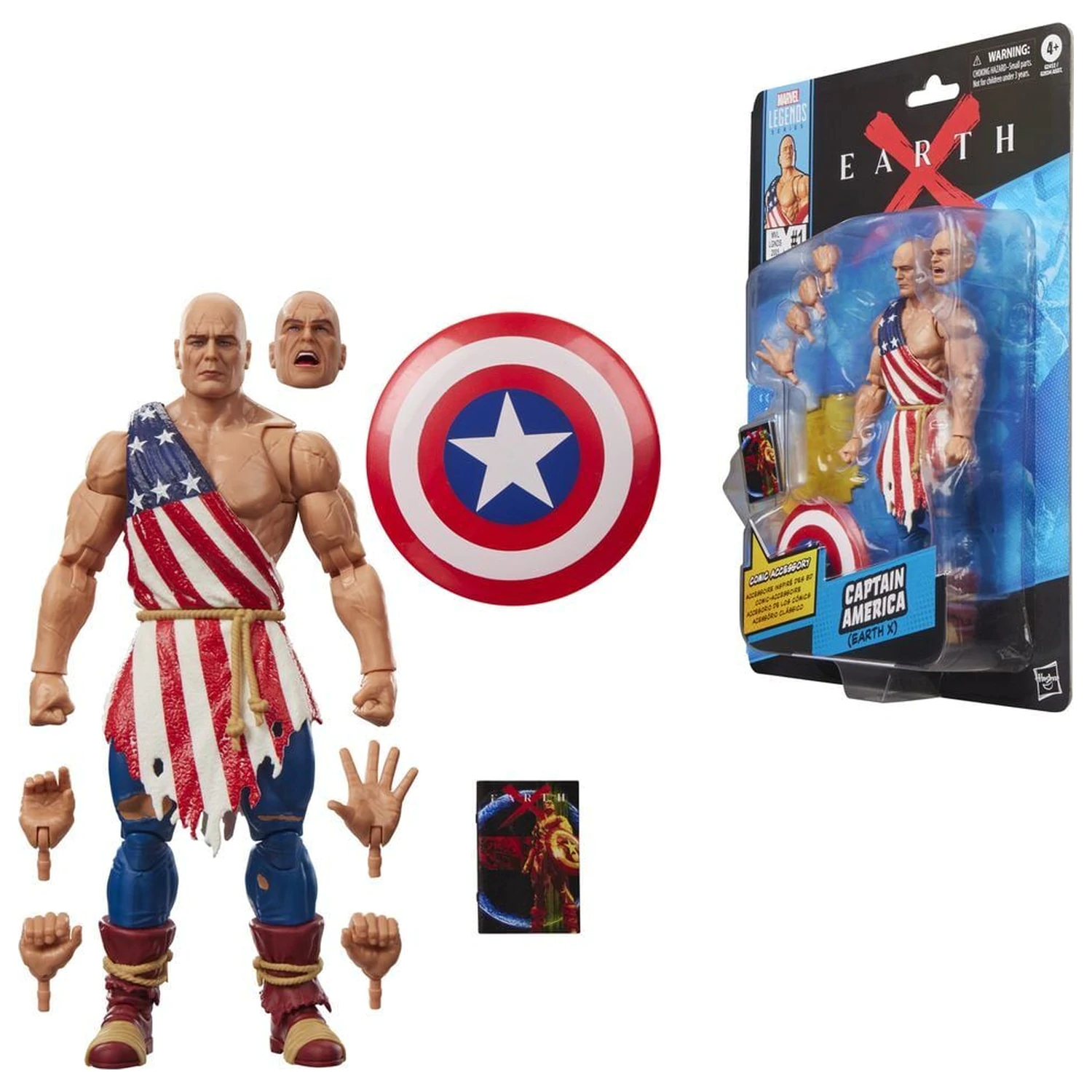 Marvel Legends Series Captain America Earth figura 15cm fotografija izdelka
