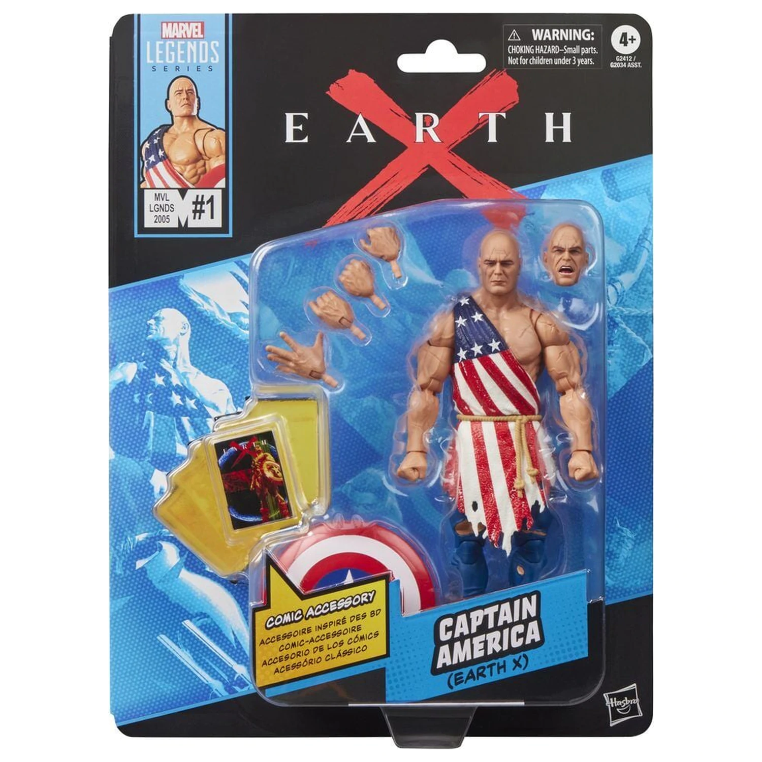 Marvel Legends Series Captain America Earth figura 15cm fotografija izdelka
