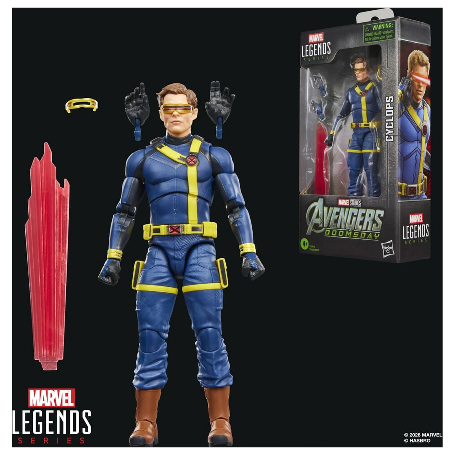Marvel Legends Series Avengers Doomsday Cyclops figura 15cm fotografija izdelka