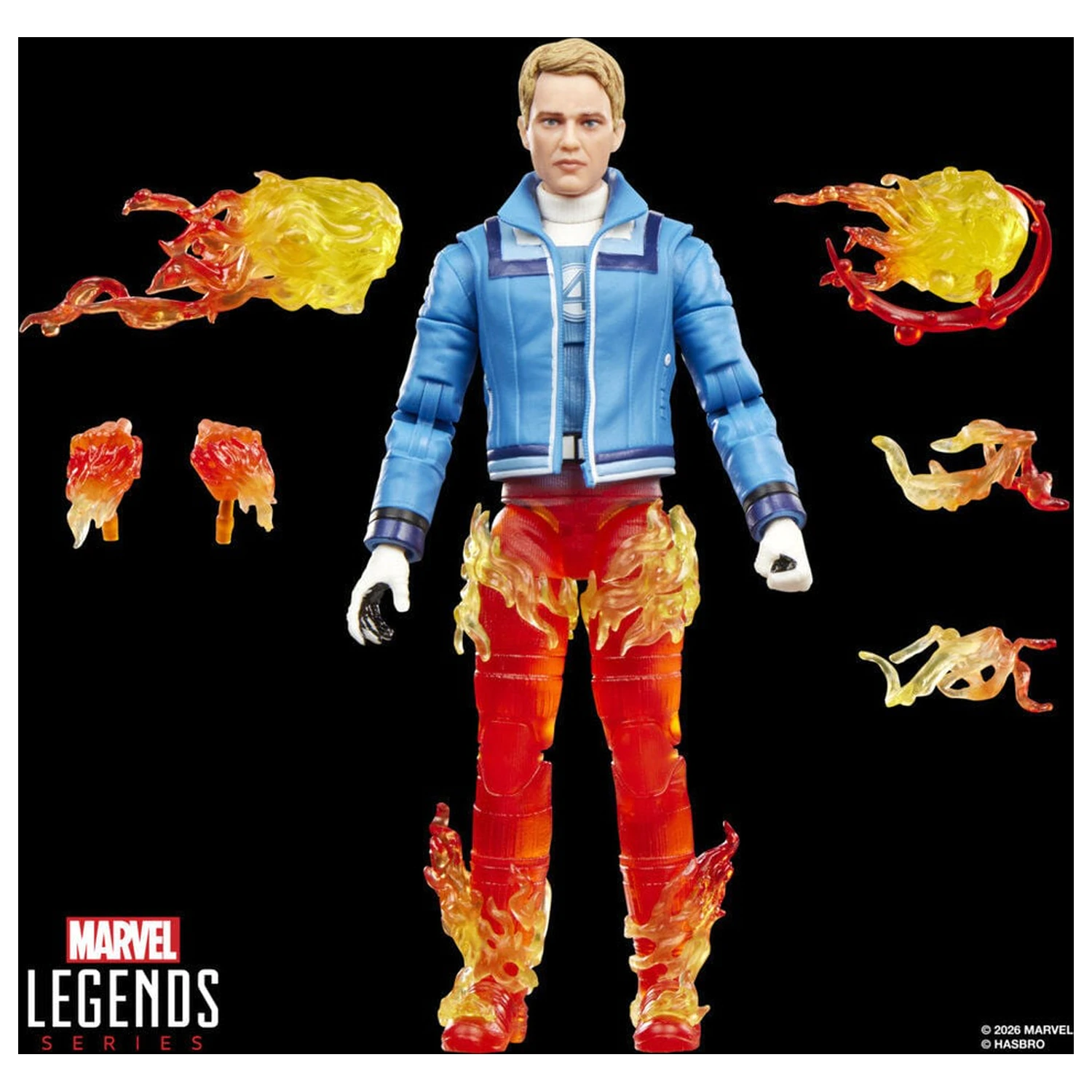 Marvel Legends Series Avengers Doomsday Invisible Woman & Human Torch paket 2 figuric 15 cm fotografija izdelka