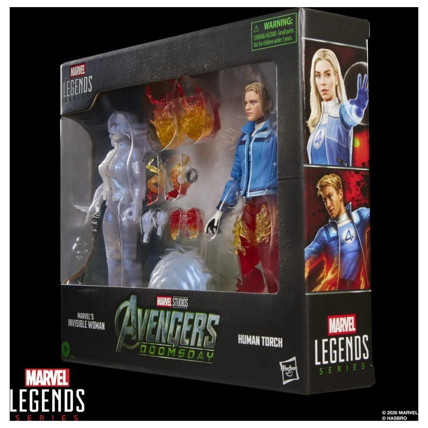 Marvel Legends Series Avengers Doomsday Invisible Woman & Human Torch paket 2 figuric 15 cm fotografija izdelka