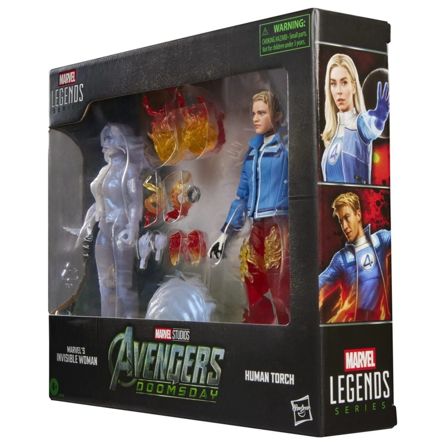 Marvel Legends Series Avengers Doomsday Invisible Woman & Human Torch paket 2 figuric 15 cm fotografija izdelka