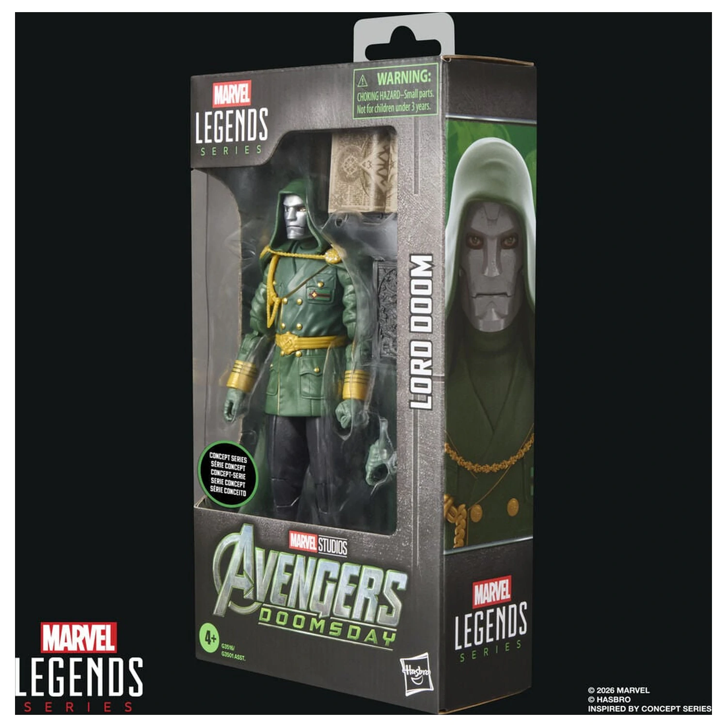 Marvel Legends Series Avengers Doomsday Lord Doom figura 15 cm fotografija izdelka