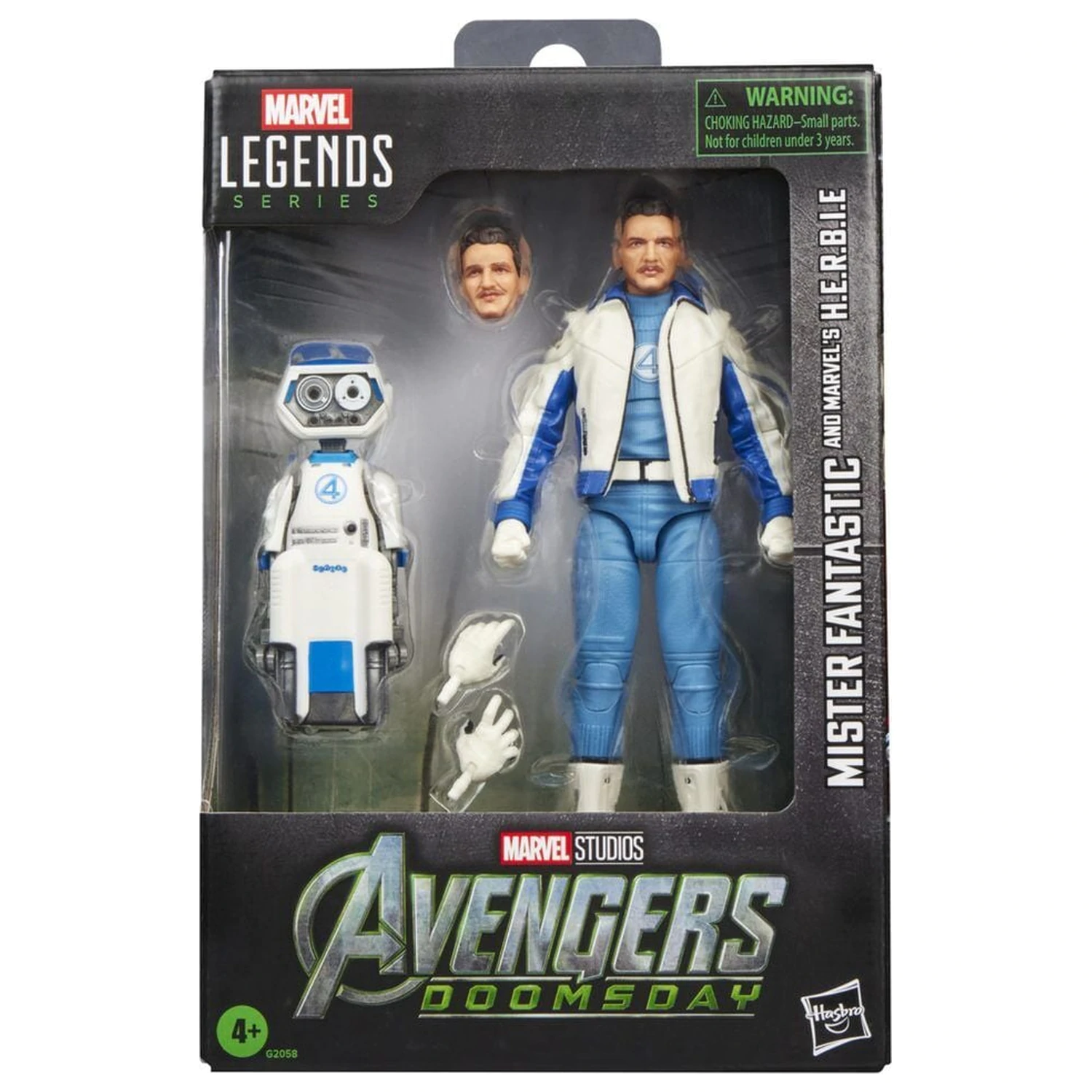 Marvel Legends Series Avengers Doomsday Mister Fantastic in Marvels H.E.R.B.I.E. figura 15 cm fotografija izdelka