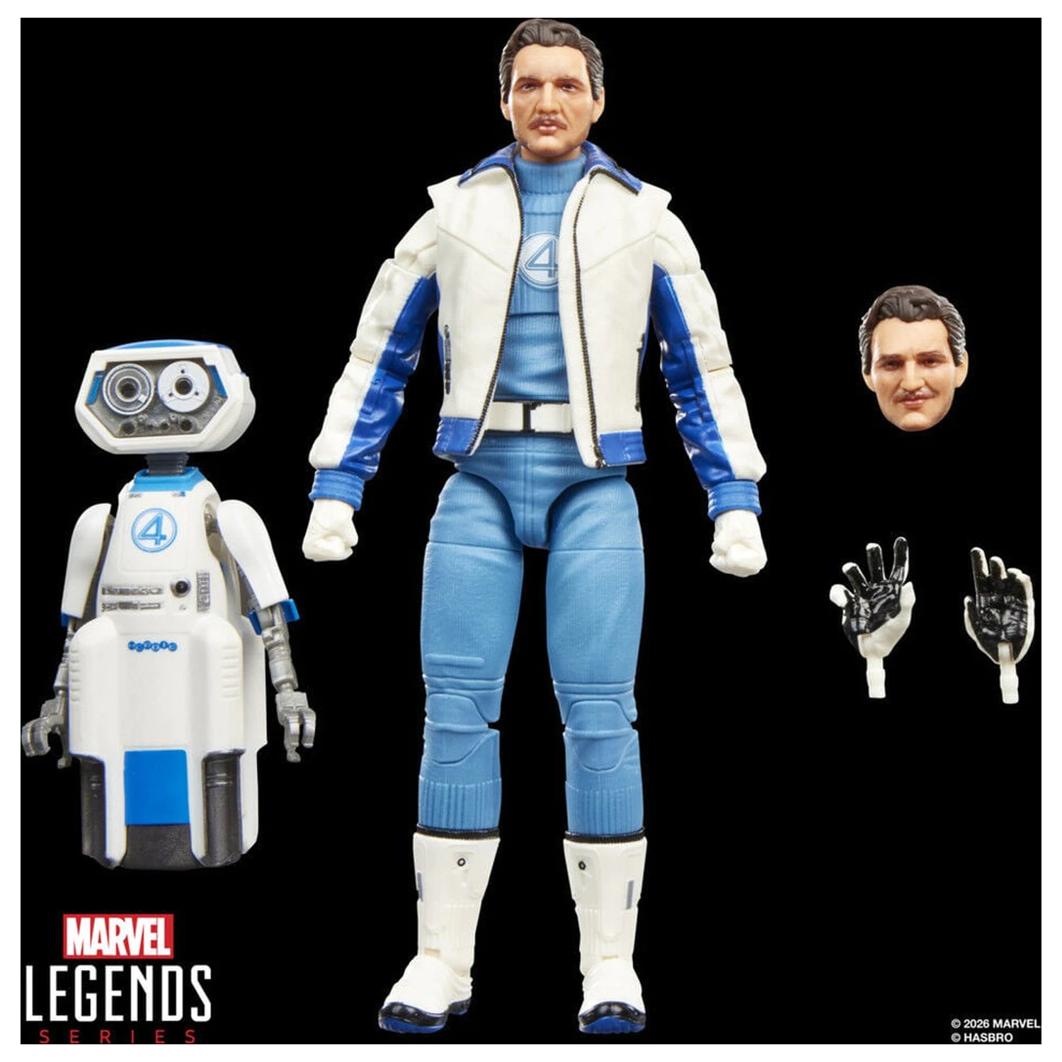 Marvel Legends Series Avengers Doomsday Mister Fantastic in Marvels H.E.R.B.I.E. figura 15 cm fotografija izdelka