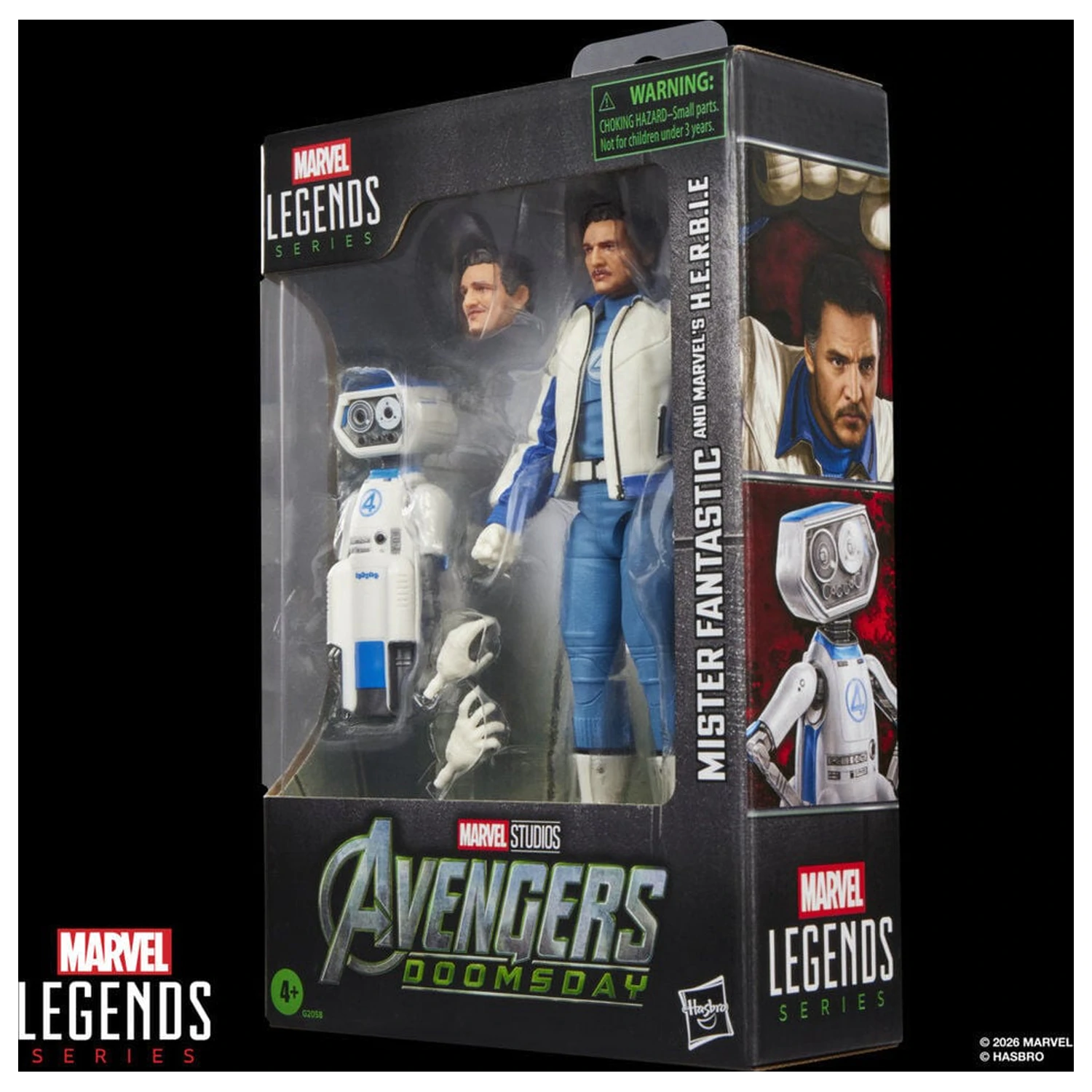 Marvel Legends Series Avengers Doomsday Mister Fantastic in Marvels H.E.R.B.I.E. figura 15 cm fotografija izdelka