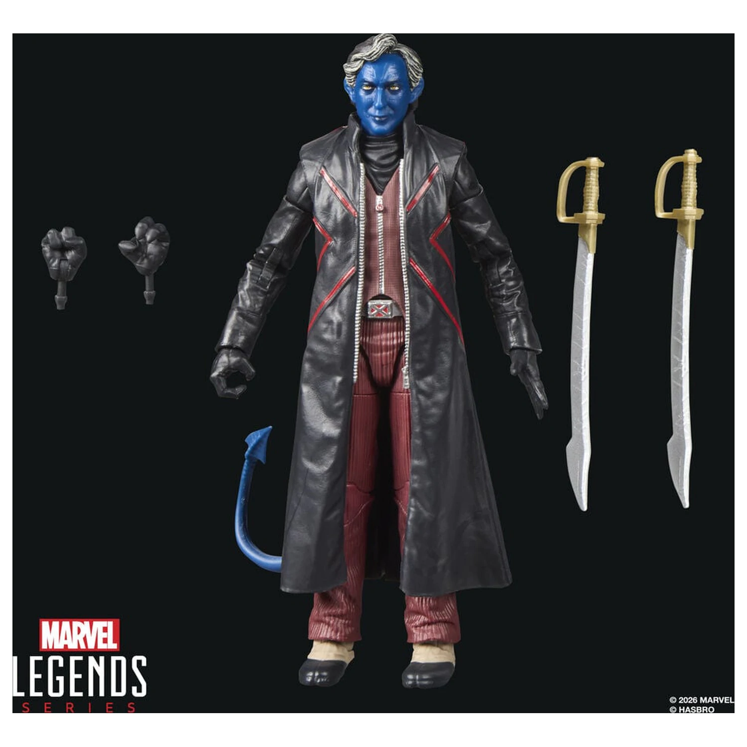Marvel Legends Series Avengers Doomsday Nightcrawler figura 15 cm fotografija izdelka