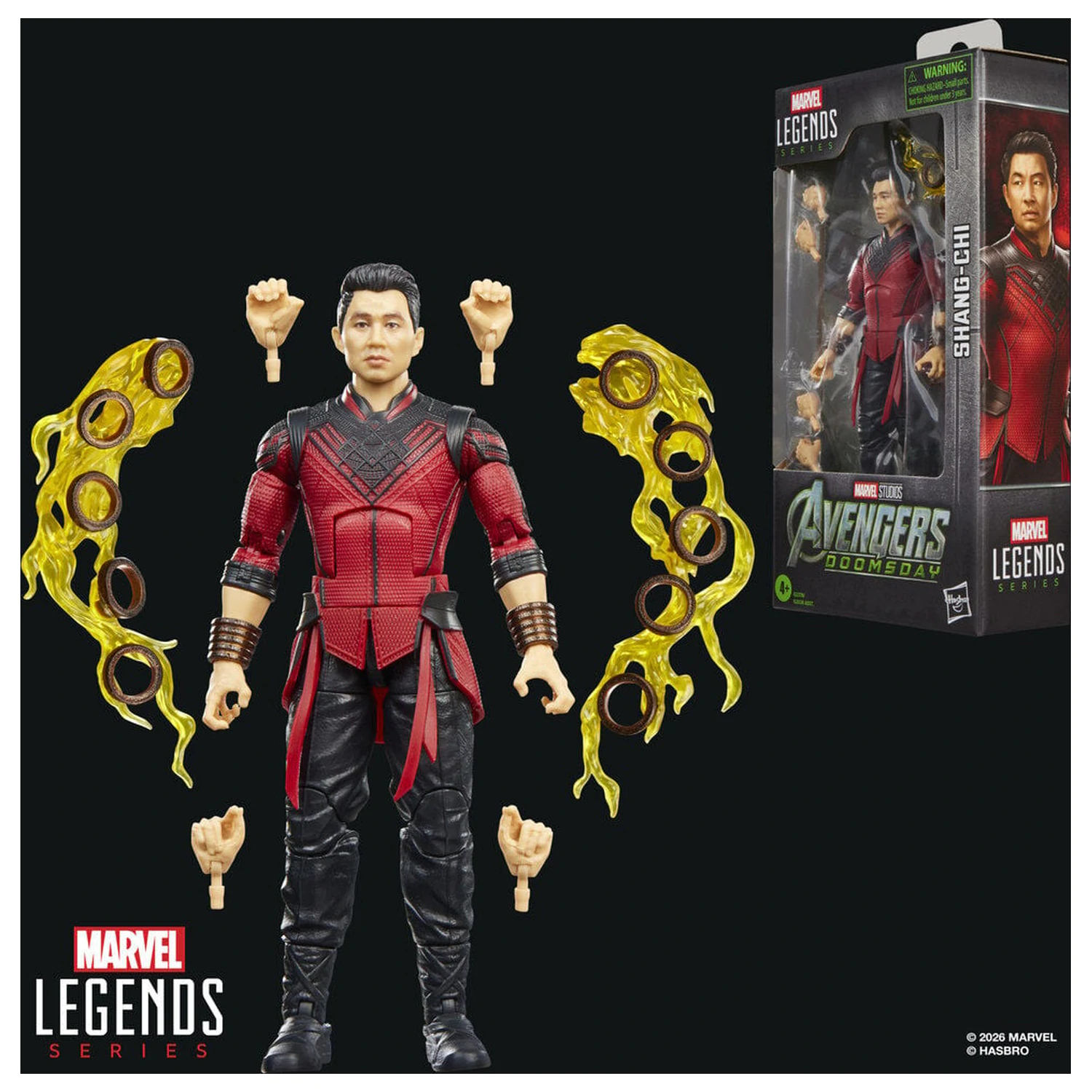 Marvel Legends Series Avengers Doomsday Shang-Chi figura 15 cm fotografija izdelka