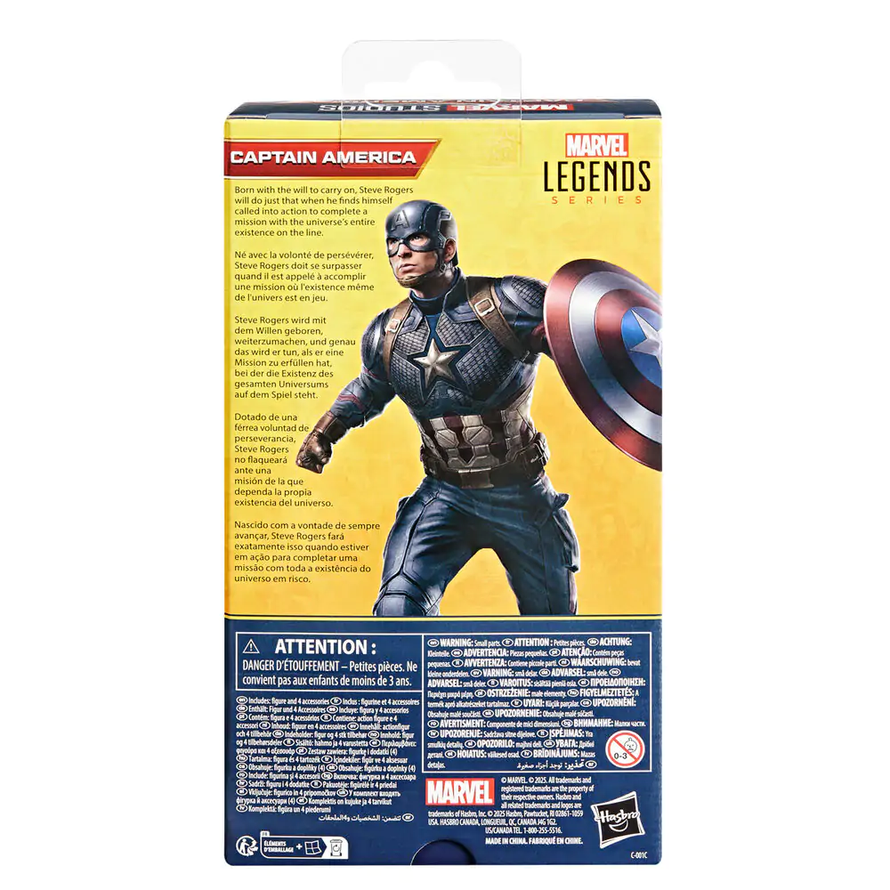 Marvel Legends Series Avengers: Endgame Captain America figura 15 cm fotografija izdelka