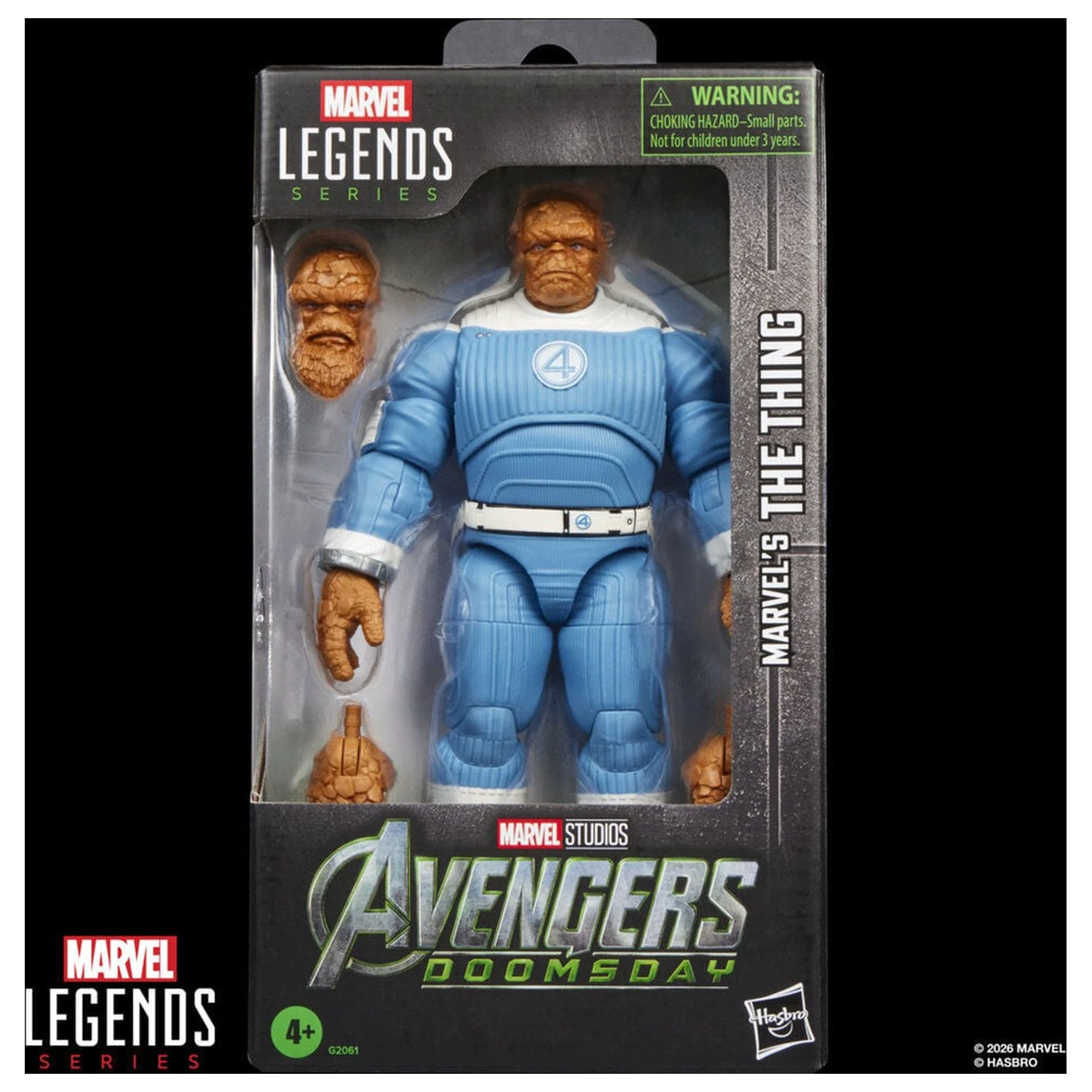 Marvel Legends Series Avengers Doomsday The Thing figura 15 cm fotografija izdelka